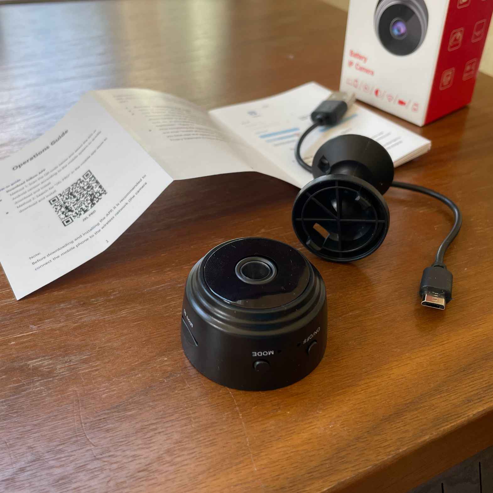 SpyOptix camera package